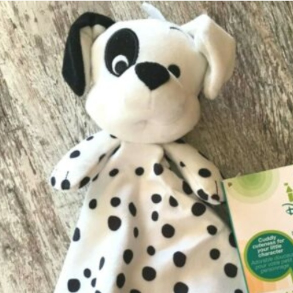 Disney Store 101 Dalmations Comforter Puppy Dog Soft Toy Blankie